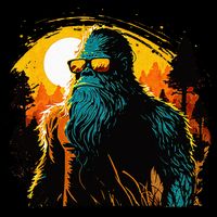 Bigfoot Sasquatch Cool Yeti Sweatshirt