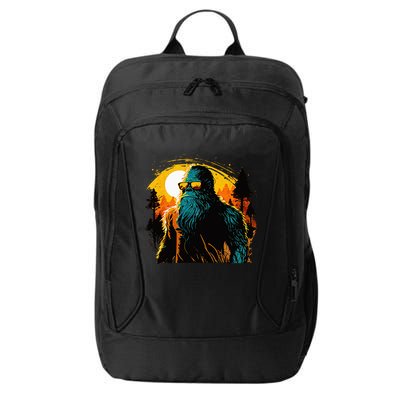 Bigfoot Sasquatch Cool Yeti City Backpack