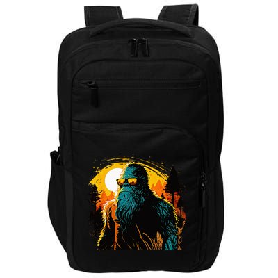 Bigfoot Sasquatch Cool Yeti Impact Tech Backpack