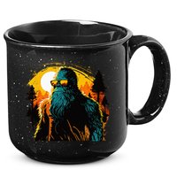Bigfoot Sasquatch Cool Yeti 15oz Campfire Ceramic Mug
