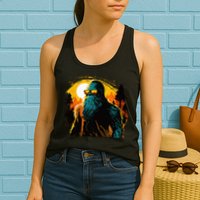 Bigfoot Sasquatch Cool Yeti Womens Tank Top