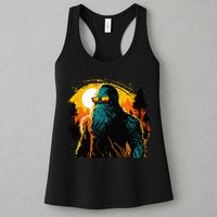 Bigfoot Sasquatch Cool Yeti Womens Tank Top
