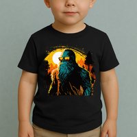 Bigfoot Sasquatch Cool Yeti Toddler T-Shirt