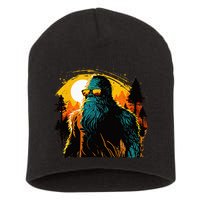 Bigfoot Sasquatch Cool Yeti Short Acrylic Beanie