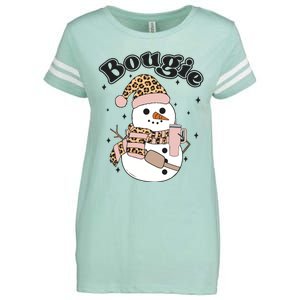 Boojee Snowman Candle Snowman Stanley Tumbler Belt Bag Enza Ladies Jersey Football T-Shirt