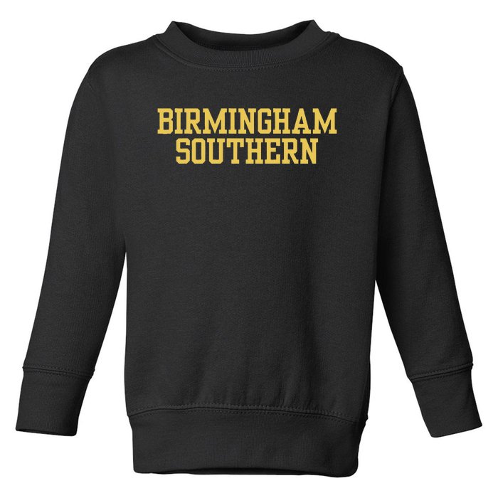 Birmingham Southern College Toddler Sweatshirt