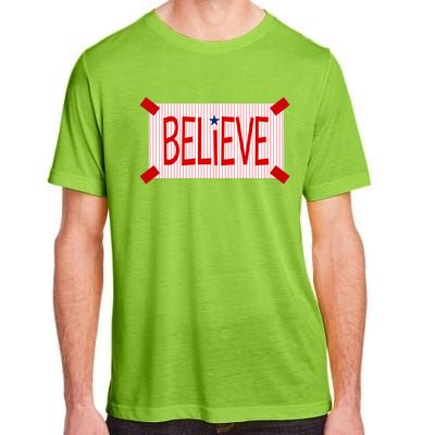 Believe Philadelphia Baseball Fan Adult ChromaSoft Performance T-Shirt