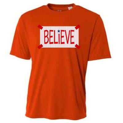 Believe Philadelphia Baseball Fan Cooling Performance Crew T-Shirt