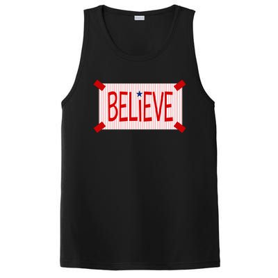 Believe Philadelphia Baseball Fan PosiCharge Competitor Tank