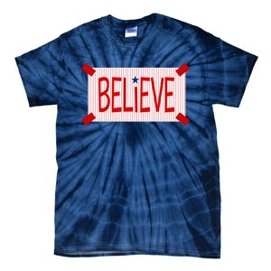 Believe Philadelphia Baseball Fan Tie-Dye T-Shirt