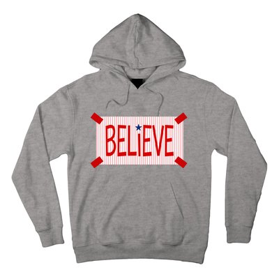 Believe Philadelphia Baseball Fan Hoodie