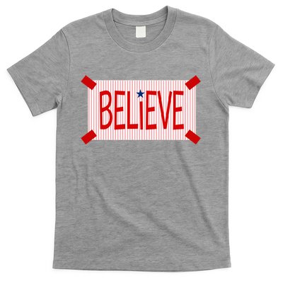 Believe Philadelphia Baseball Fan T-Shirt