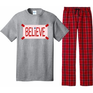 Believe Philadelphia Baseball Fan Pajama Set