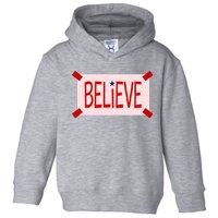 Believe Philadelphia Baseball Fan Toddler Hoodie