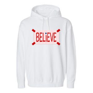 Believe Philadelphia Baseball Fan Garment-Dyed Fleece Hoodie