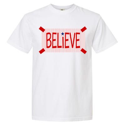 Believe Philadelphia Baseball Fan Garment-Dyed Heavyweight T-Shirt