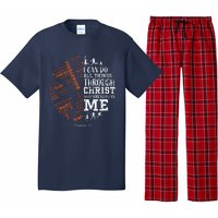 Basketball Sayings Christian Verse Graphic Pajama Set