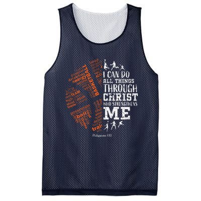 Basketball Sayings Christian Verse Graphic Mesh Reversible Basketball Jersey Tank