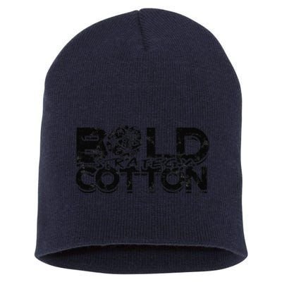 Bold Strategy Cotton Board Game Short Acrylic Beanie