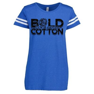 Bold Strategy Cotton Board Game Enza Ladies Jersey Football T-Shirt