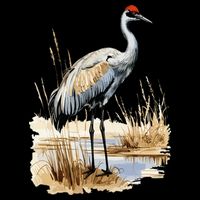 birding sandhill crane nebraska Sandhill cranes 16 in Basic Backpack