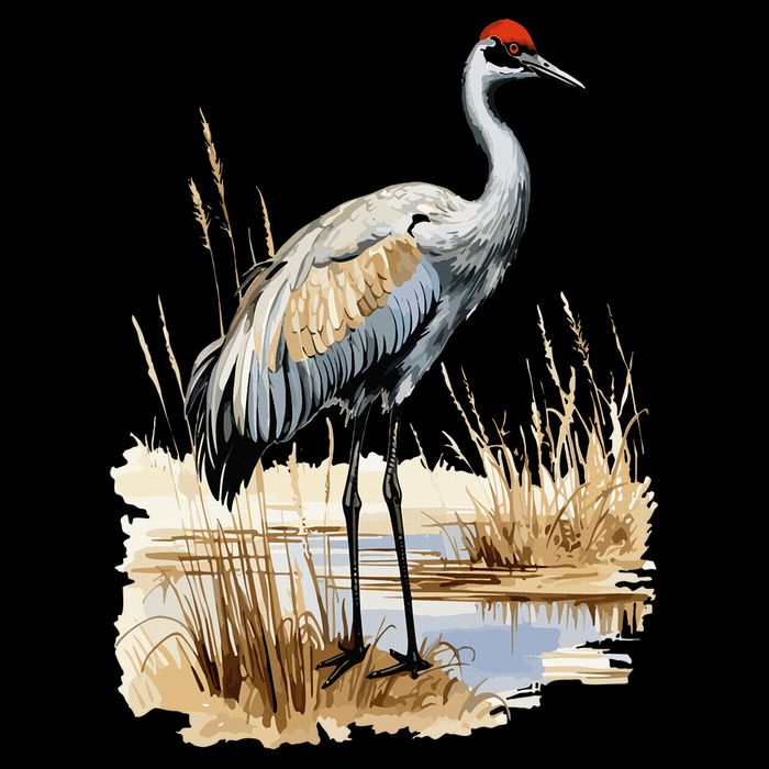 birding sandhill crane nebraska Sandhill cranes 16 in Basic Backpack