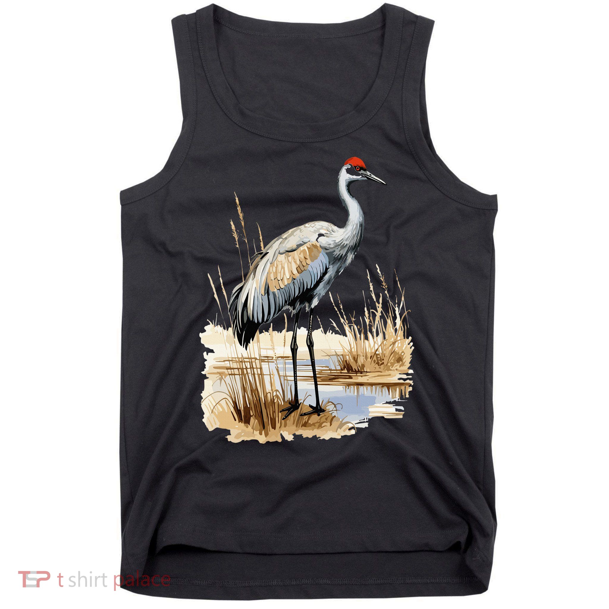 birding sandhill crane nebraska Sandhill cranes Tank Top