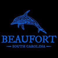 Beaufort South Carolina Dolphin Baby Bodysuit