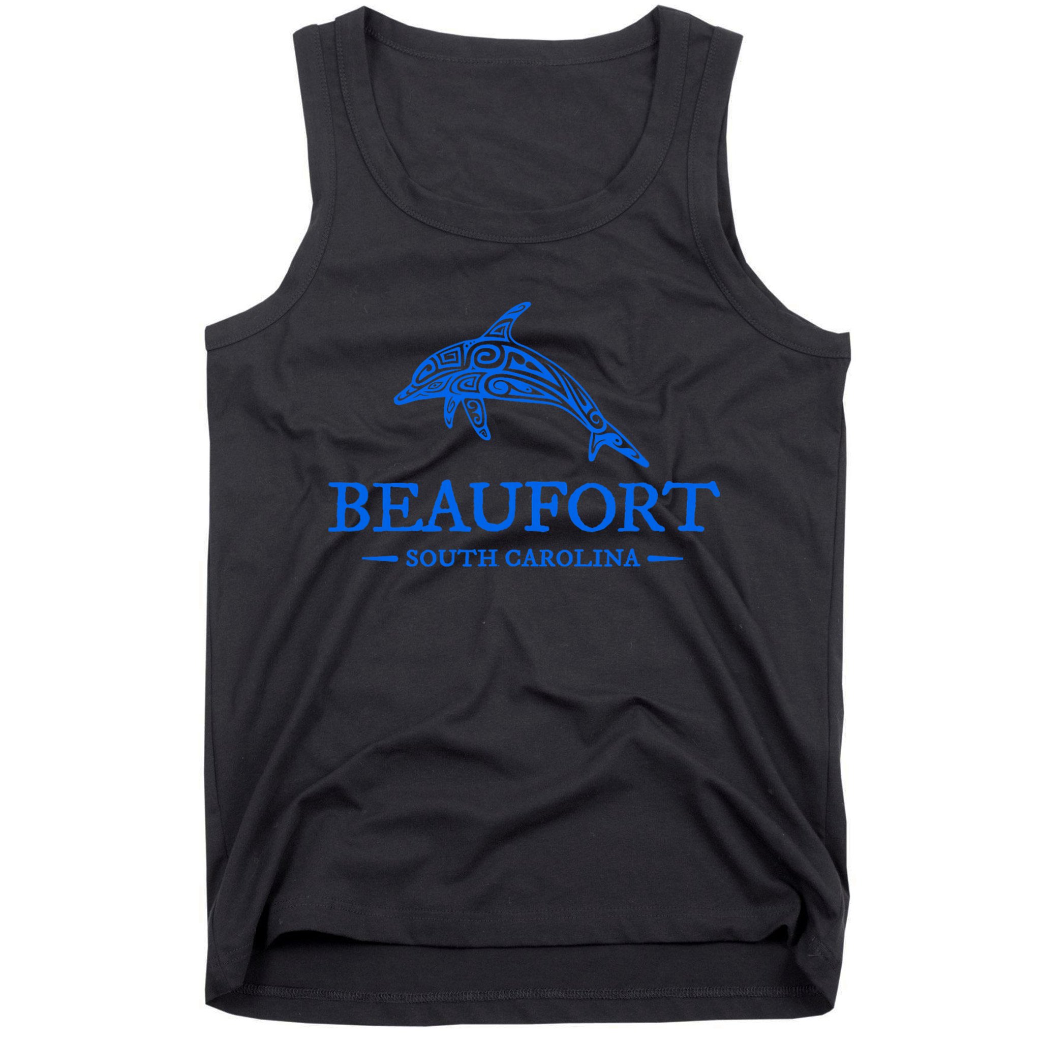 Beaufort South Carolina Dolphin Tank Top