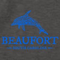 Beaufort South Carolina Dolphin Vector Backpack