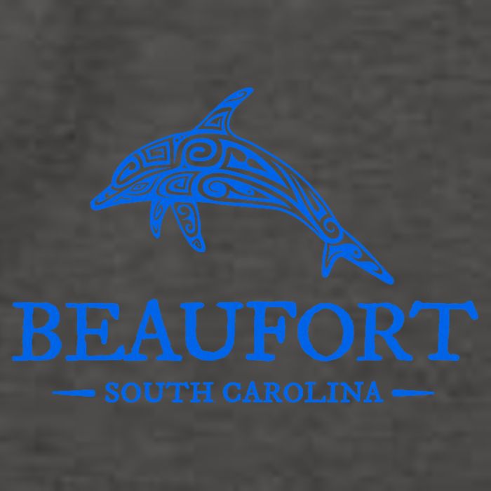 Beaufort South Carolina Dolphin Vector Backpack