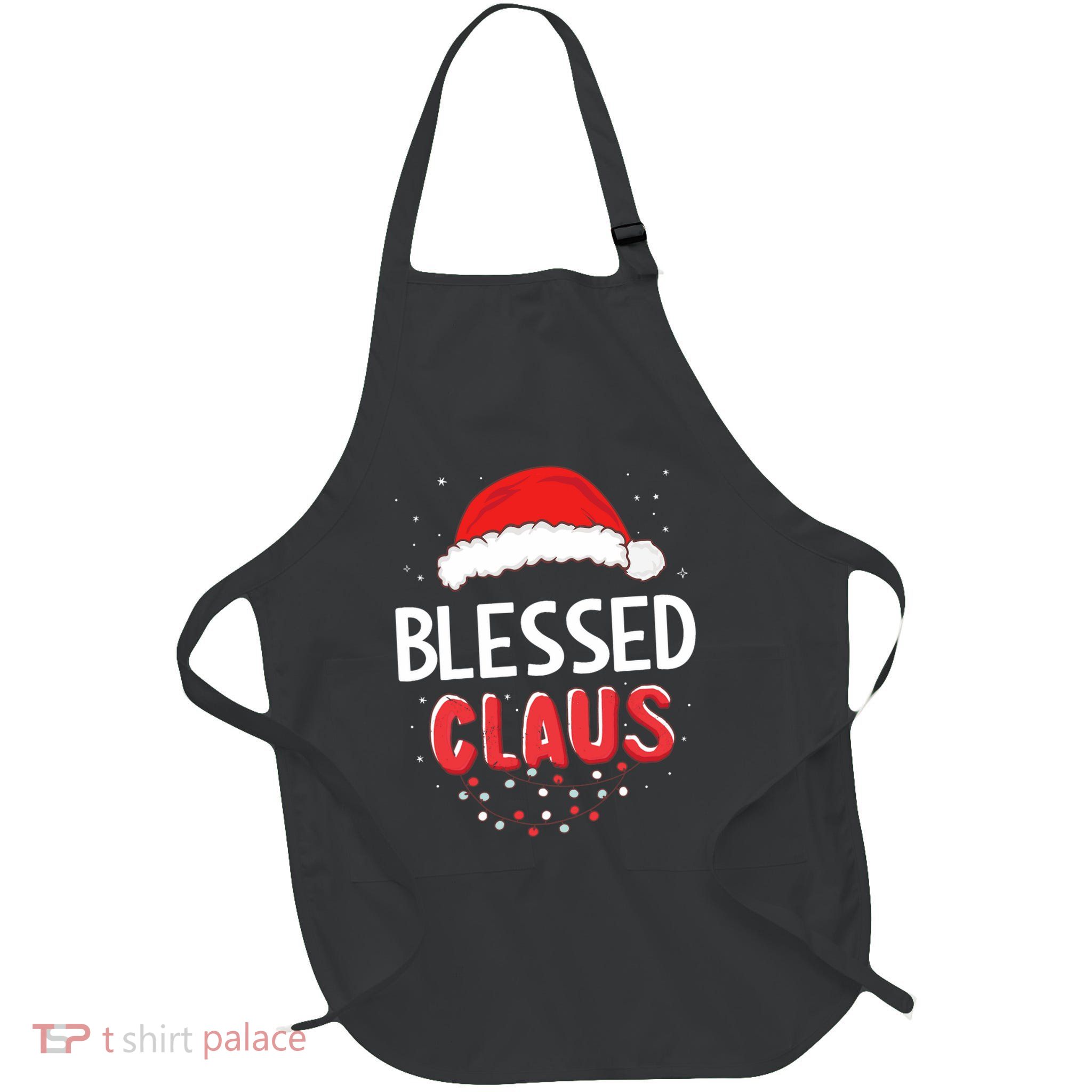 Blessed Santa Claus Christmas Matching Costume Apron