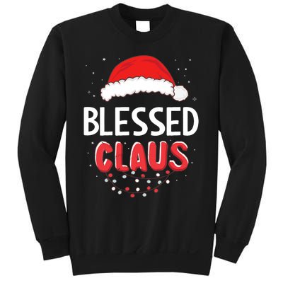 Blessed Santa Claus Christmas Matching Costume Sweatshirt