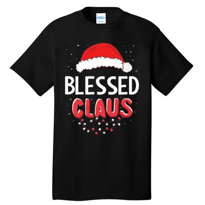 Blessed Santa Claus Christmas Matching Costume Tall T-Shirt