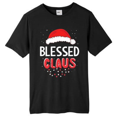 Blessed Santa Claus Christmas Matching Costume Tall Fusion ChromaSoft Performance T-Shirt