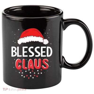 Blessed Santa Claus Christmas Matching Costume 11oz C Handle Ceramic Mug