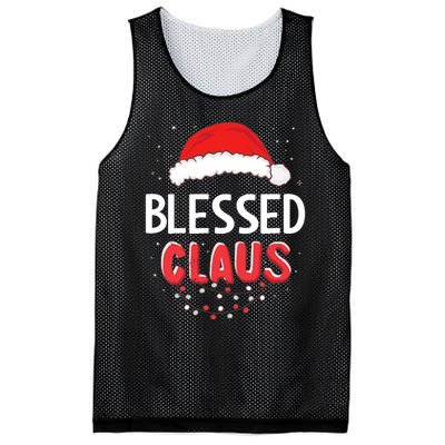 Blessed Santa Claus Christmas Matching Costume Mesh Reversible Basketball Jersey Tank