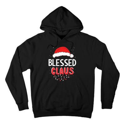 Blessed Santa Claus Christmas Matching Costume Tall Hoodie