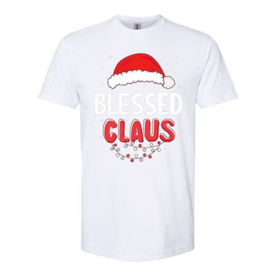 Blessed Santa Claus Christmas Matching Costume Softstyle® CVC T-Shirt