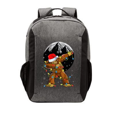 Bigfoot Santa Christmas Tree Lights Xmas Sasquatch Vector Backpack