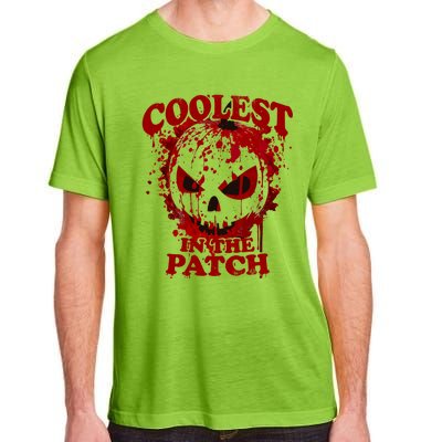 Blood Splatter Coolest Pumpkin In The Patch Bloody Halloween Meaningful Gift Adult ChromaSoft Performance T-Shirt