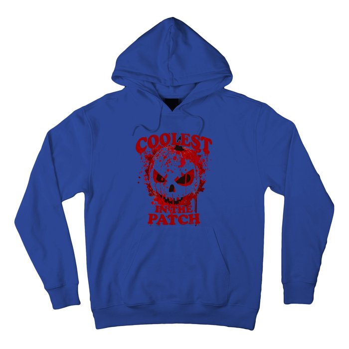 Blood Splatter Coolest Pumpkin In The Patch Bloody Halloween Meaningful Gift Hoodie