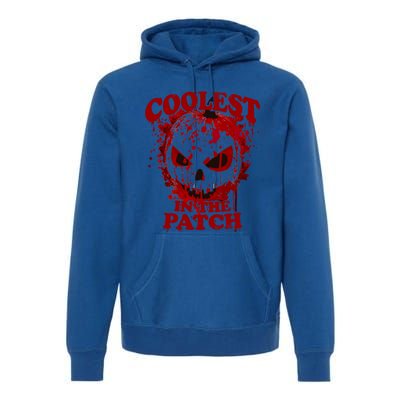 Blood Splatter Coolest Pumpkin In The Patch Bloody Halloween Meaningful Gift Premium Hoodie