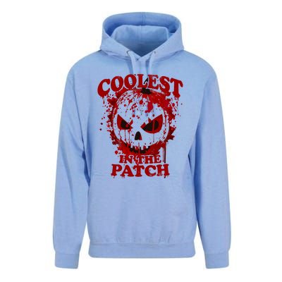 Blood Splatter Coolest Pumpkin In The Patch Bloody Halloween Meaningful Gift Unisex Surf Hoodie