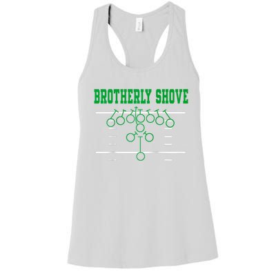 Brotherly Shove Classic Women's Racerback Tank