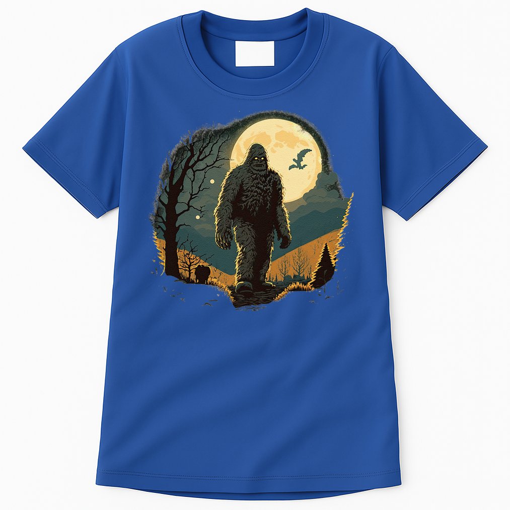 Bigfoot Sasquatch Cool Yeti Halloween Tall T-Shirt