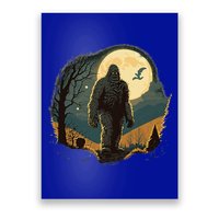 Bigfoot Sasquatch Cool Yeti Halloween Poster