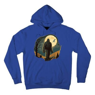 Bigfoot Sasquatch Cool Yeti Halloween Tall Hoodie