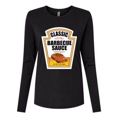 Barbecue Sauce Condiment Group Halloween Costume Womens Cotton Relaxed Long Sleeve T-Shirt