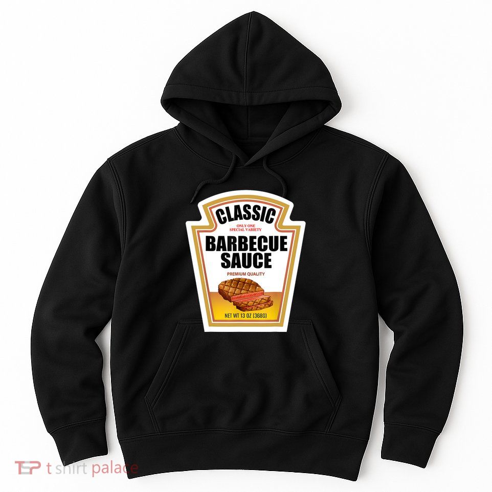 Barbecue Sauce Condiment Group Halloween Costume Hoodie